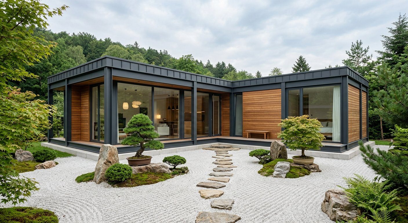 Tek Katlı Çelik Villa