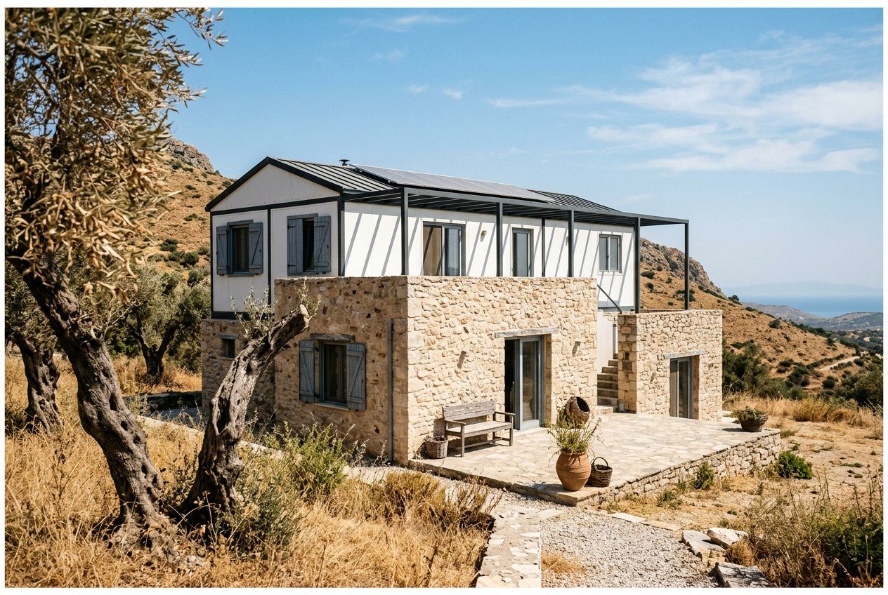Beypazarı çelik villa